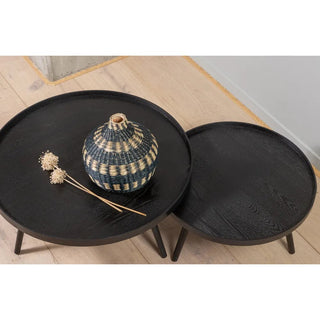 Mesa sofabord WOOD, Sort