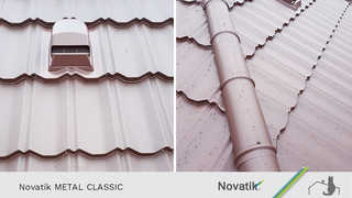 Novatik METAL Classic Ståltag 0,50 mm – Modul Tagplader i Premium Kvalitet