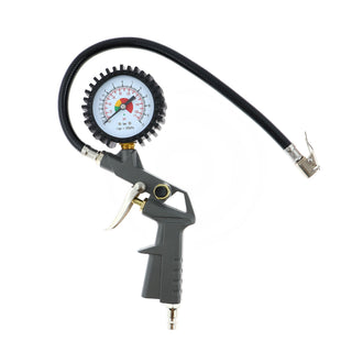 Trykluftpistol, til oppumpning, med manometer, Airmaster Air-53