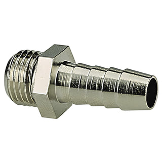 Nippel med udvendigt gevind, Airmaster AIR-21, 1/4 tomme, til slange 6 mm