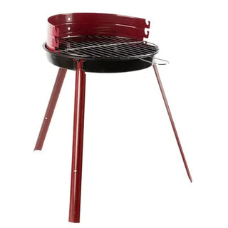 Landmann Kulgrill i Stål – Ø 38 cm – Bordeaux Rød