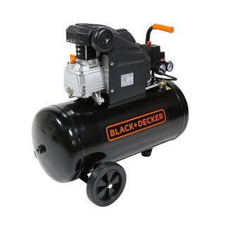 Stempelkompressor, med olie, Black+Decker 205/50, 1,5 kW, 2 HK, 50 liter