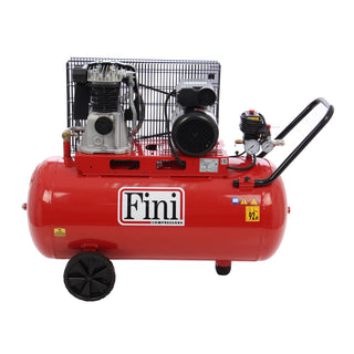 Stempelkompressor, med olie, Fini MK 102-100-3M, 2,2 kW, 3 HK, 100 liter, 10 bar