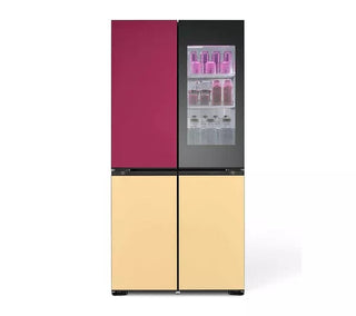 LG MoodUP™ GMV960NNME Side-by-Side Køle-/fryseskab – 617 L, No Frost, Wi-Fi, Multicolor