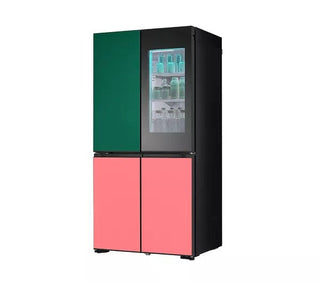 LG MoodUP™ GMV960NNME Side-by-Side Køle-/fryseskab – 617 L, No Frost, Wi-Fi, Multicolor