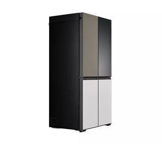 LG MoodUP™ GMV960NNME Side-by-Side Køle-/fryseskab – 617 L, No Frost, Wi-Fi, Multicolor
