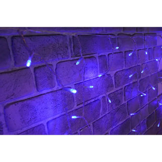 Lyskæde – Istapper, Hoff 192180, 180 LED, blå, 4,5 x 0,5 m, med controller, til indendørs/udendørs brug
