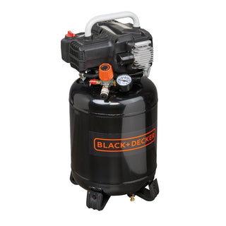Stempelkompressor, oliefri, Black+Decker 195/24V-NK, 1,1 kW, 1,5 HK, 24 liter