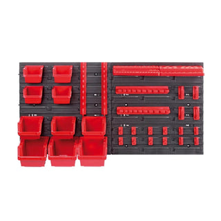 Tavle med opbevaringskasser, Kistenberg KOR4, Sæt med 10