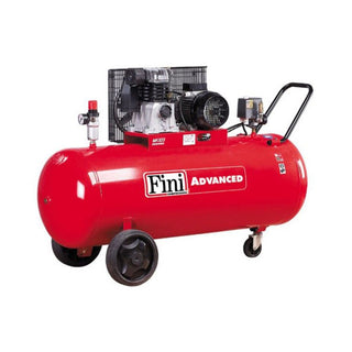 Stempelkompressor, med olie, Fini MK 103-200-3M, 2,2 kW, 200 liter, 10 bar
