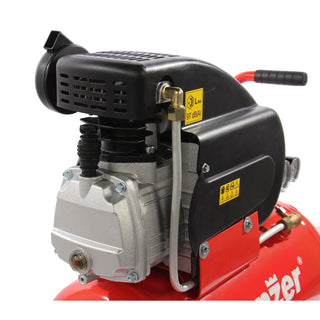 Stempelkompressor, med olie, Panzer FL20-24, 1,5 kW, 2 HK, 24 liter