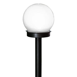 Hoff LED solcellelampe, Globus, Plast, H 38 cm, Udendørs
