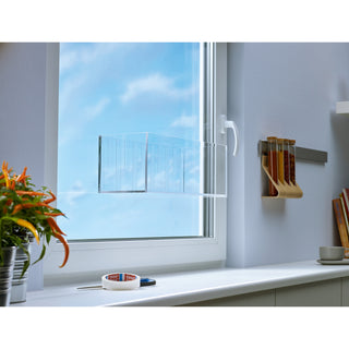 Dobbeltklæbende tape, tesa, transparent, 1,5 m × 19 mm