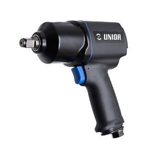 Trykluftpistol, til skruning, Unior 1566, fæste 1/2 tomme, 8000 rpm, 113 l/min, 6,2 bar