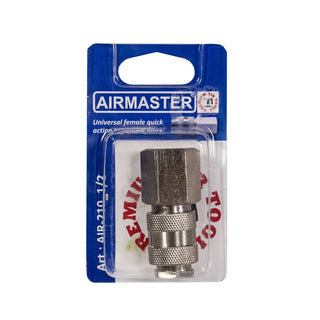 Lynkobling, med indvendigt gevind, Airmaster AIR-210, 1/2 tomme