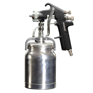 Trykluftpistol, til maling, Stanley 150124XSTN, med underliggende beholder, 1 liter, 170 l/min, 4 bar