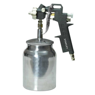 Trykluftpistol, til maling, Stanley 150533XSTN, med underliggende beholder, 1 liter, 150 l/min, 4 bar