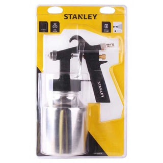 Trykluftpistol, til maling, Stanley 150120XSTN, med underliggende beholder, 1 litru, 100 l/min, 3 bar
