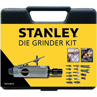 Trykluft ligesliber, til slibning, Stanley 160153XSTN, kobling 1/4 tomme, 2500 rpm, 170 l/min, 6 bar, med tilbehør