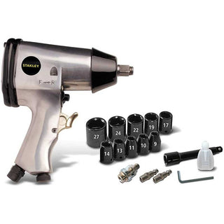 Trykluftpistol, til slagskruning, Stanley 160157XSTN, 6 bar, med tilbehør
