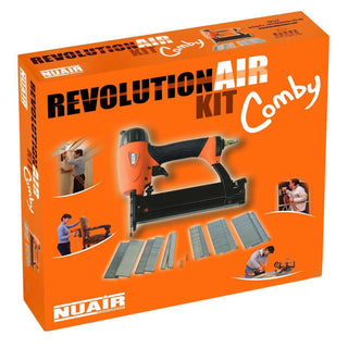 Trykluft søm- og hæftepistol, Revolution Air, 150 l/min, 5 bar