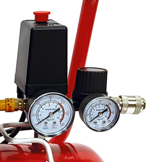 Kompressor, med stempel, med olie, Fiac Stratos 24, 1,5 kW, 2 HK, 24 liter