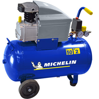 Kompressor, med stempel, med olie, Michelin MB5020, 1,5 kW, 2 HK, 50 liter