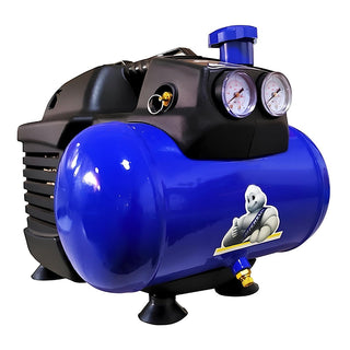 Kompressor, med stempel, oliefri, Michelin MBL6/1100, 1,1 kW, 1,5 HK, 6 liter + accesorii