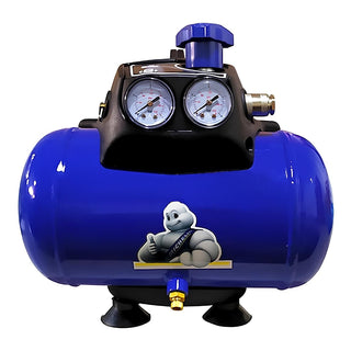 Kompressor, med stempel, oliefri, Michelin MBL6/1100, 1,1 kW, 1,5 HK, 6 liter + accesorii