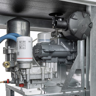 Kompressor, med skrue, med olie, Fiac New Silver 10, 7,5 kW, 10 HK