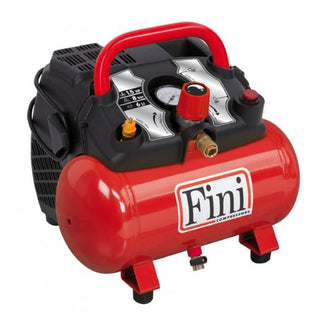 Kompressor, med stempel, oliefri, Fini Energy 6, 1,1 kW, 6 liter