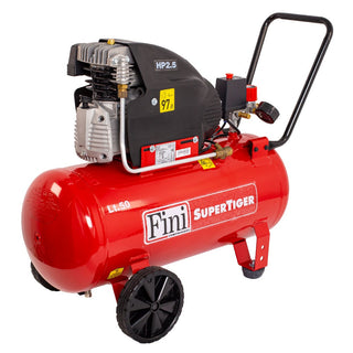 Kompressor, med stempel, med olie, Fini Supertiger I285M, 1,8 kW, 50 liter