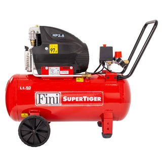 Kompressor, med stempel, med olie, Fini Supertiger I285M, 1,8 kW, 50 liter