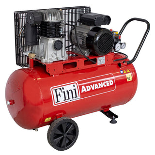 Kompressor, med 2 stempler, med olie, Fini MK 103-90-3M, 2,2 kW, 90 liter