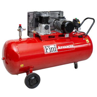 Kompressor, med 2 stempler, med olie, Fini MK103-200-4, 3 kW, 200 liter