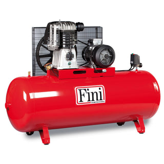 Kompressor, med 2 stempler, med olie, Fini BK 120-500F-10, 7,5 kW, 500 liter