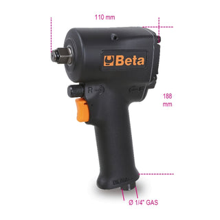 Trykluftpistol, til slagskruning, Beta 1927XM, fæste 1/2 tomme, 10000 rpm, 160 l/min, 6,2 bar