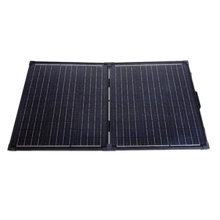 Sun Worth Bærbart Solcellekit – 100W Foldbart Panel + Smart Controller | 12V / 24V