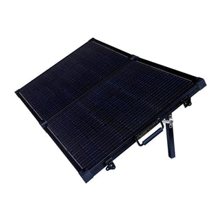 Sun Worth Bærbart Solcellekit – 100W Foldbart Panel + Smart Controller | 12V / 24V
