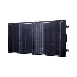 Sun Worth Bærbart Solcellekit – 100W Foldbart Panel + Smart Controller | 12V / 24V