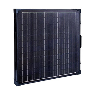 Sun Worth Bærbart Solcellekit – 100W Foldbart Panel + Smart Controller | 12V / 24V