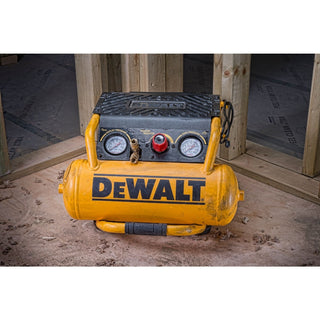 Stempelkompressor, oliefri, DeWalt DPC10RC-QS, 1,5 kW, 2 HK, 10 liter, 10 bar