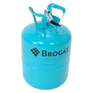 Brogaz helium flaske til balloner – 7 liter, blå, op til 30 balloner
