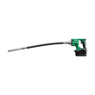 Betonvibrator, batteridrevet, 36 V, Hikoki UV3628DAW4Z, børsteløs motor, hoveddiameter 28 mm