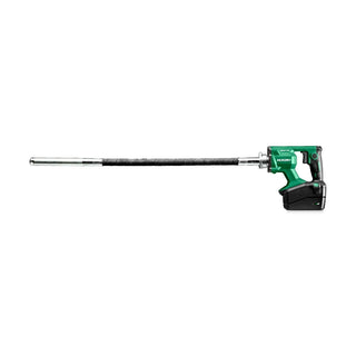 Betonvibrator, Hikoki UV3628DAW4Z, børsteløs motor, med 1 batteri, 36 V, 4 Ah, hoveddiameter 28 mm