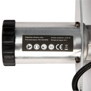 Pælerammer, Detoolz DZ-C234, benzin, 1000 W, 1,34 HK
