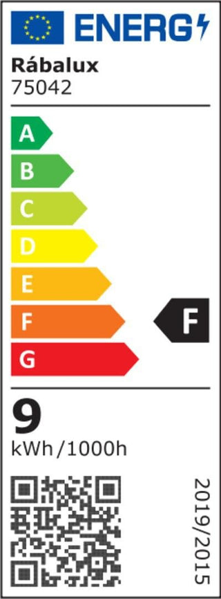 LED-væglampe til badeværelse Kadir 75042, 9 W, 820 lm, neutralt lys, industriel