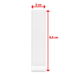 Klæbestrimmel, tesa Powerstrips Click, velcrotype, til fastgørelse, 85 × 20 mm