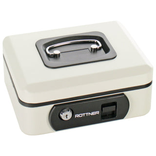 Pengekassette Rottner Pro Box One, nøglelås, stål, 200 × 180 × 90 mm