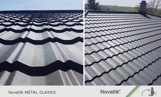 Novatik METAL Classic Ståltag 0,50 mm – Modul Tagplader i Premium Kvalitet